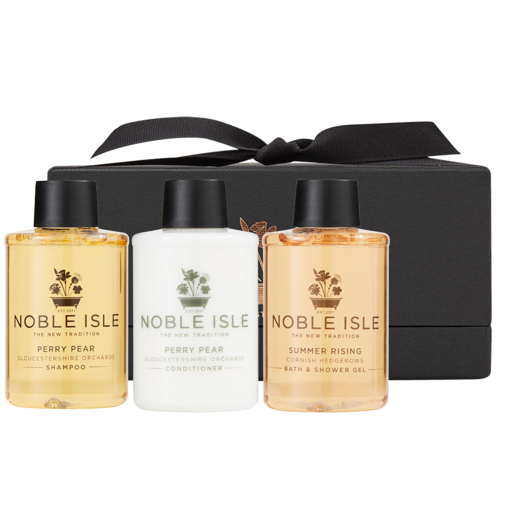 Luxury Shower and Hair Travel Trio