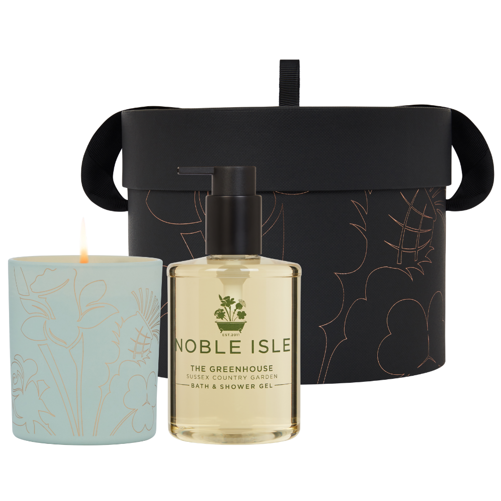 The Greenhouse Candle & Shower Gel Duo Set