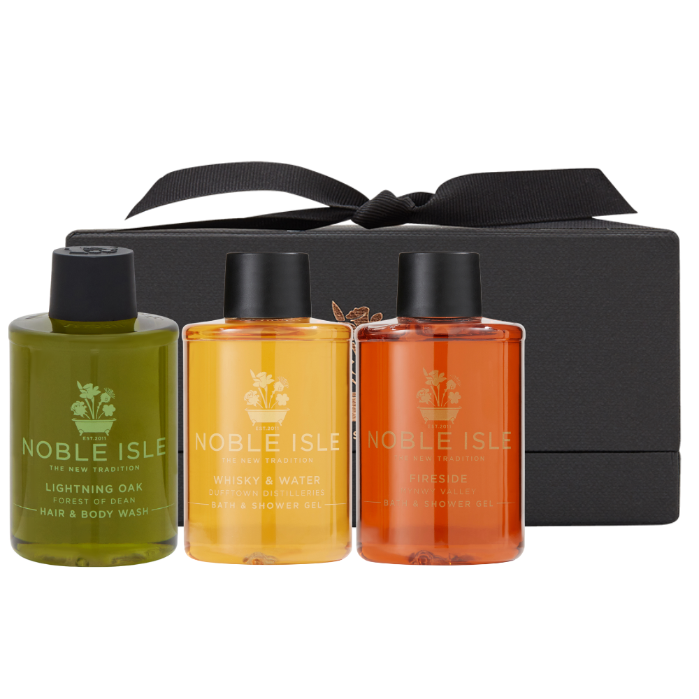 Luxury Men’s Bath & Shower Gel Trio