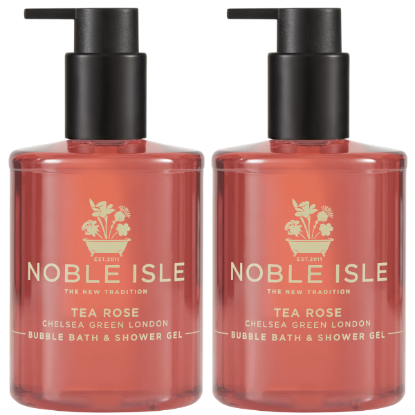 Tea Rose Bath & Shower Gel Duo Set