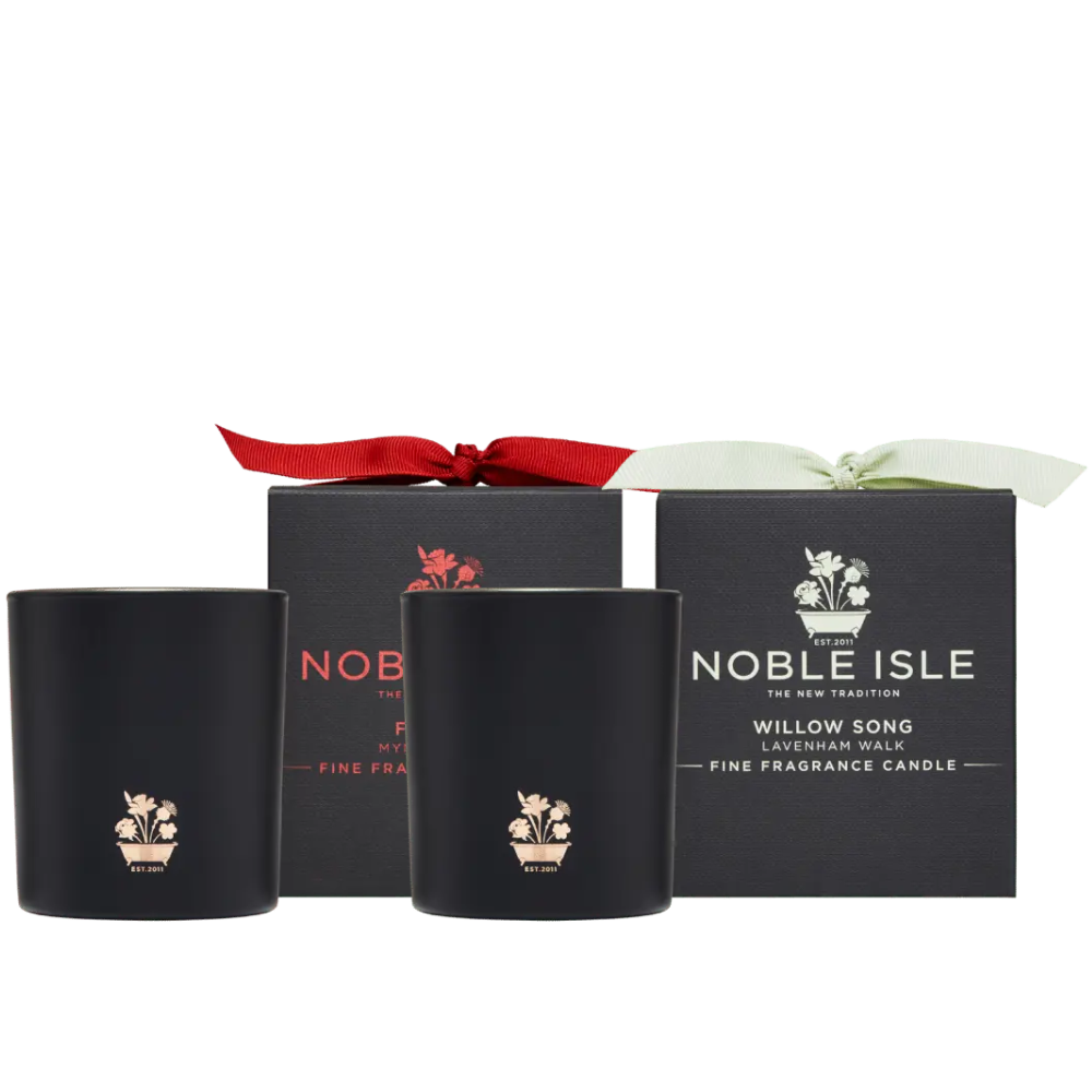Two Luxury Single-Wick Candles
